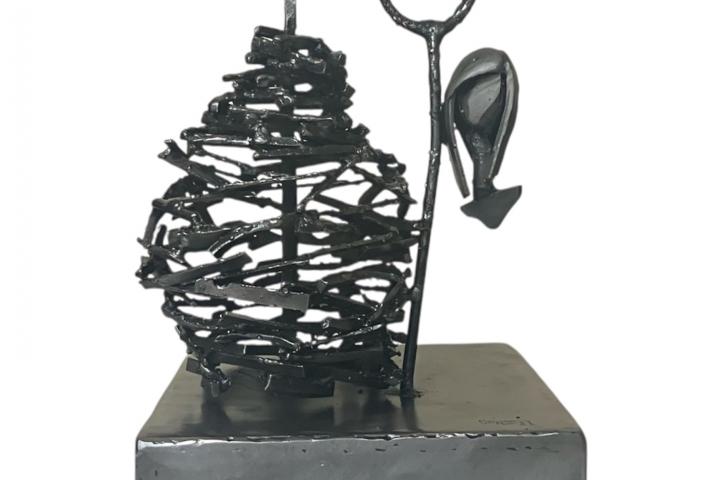 Escultura Mujer Rural
